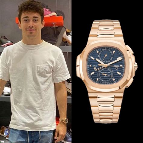 charles leclerc patek philippe|charles leclerc watches.